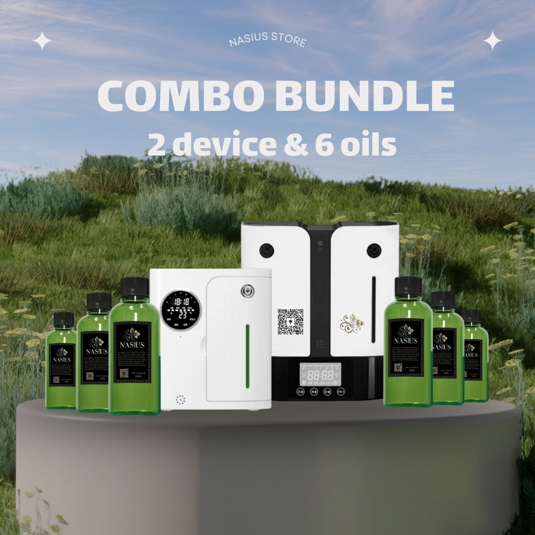 ناسيوس فل بكج (فواحه كبيره + فواحه صغيره + 6 معطرات) 